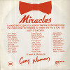 Gary Numan Miracles 1985 UK
